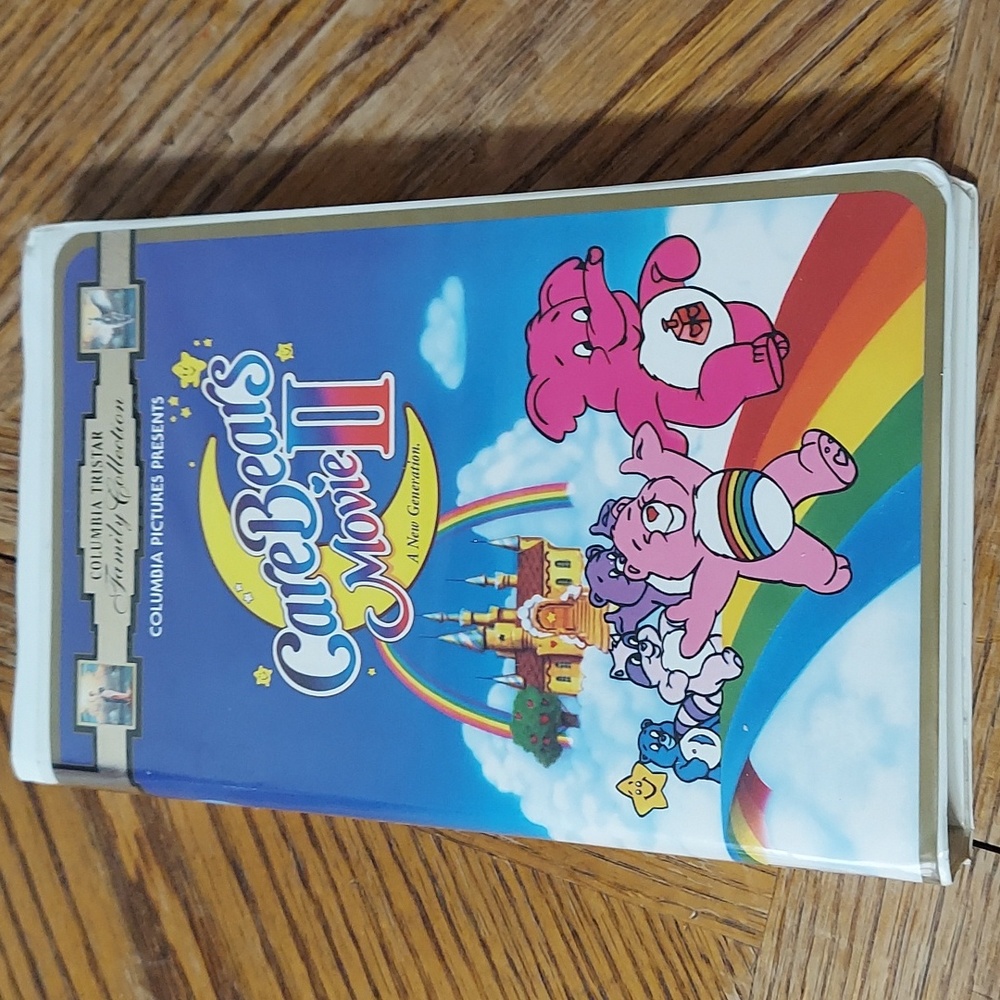 Vintage Care Bears Movie II VHS